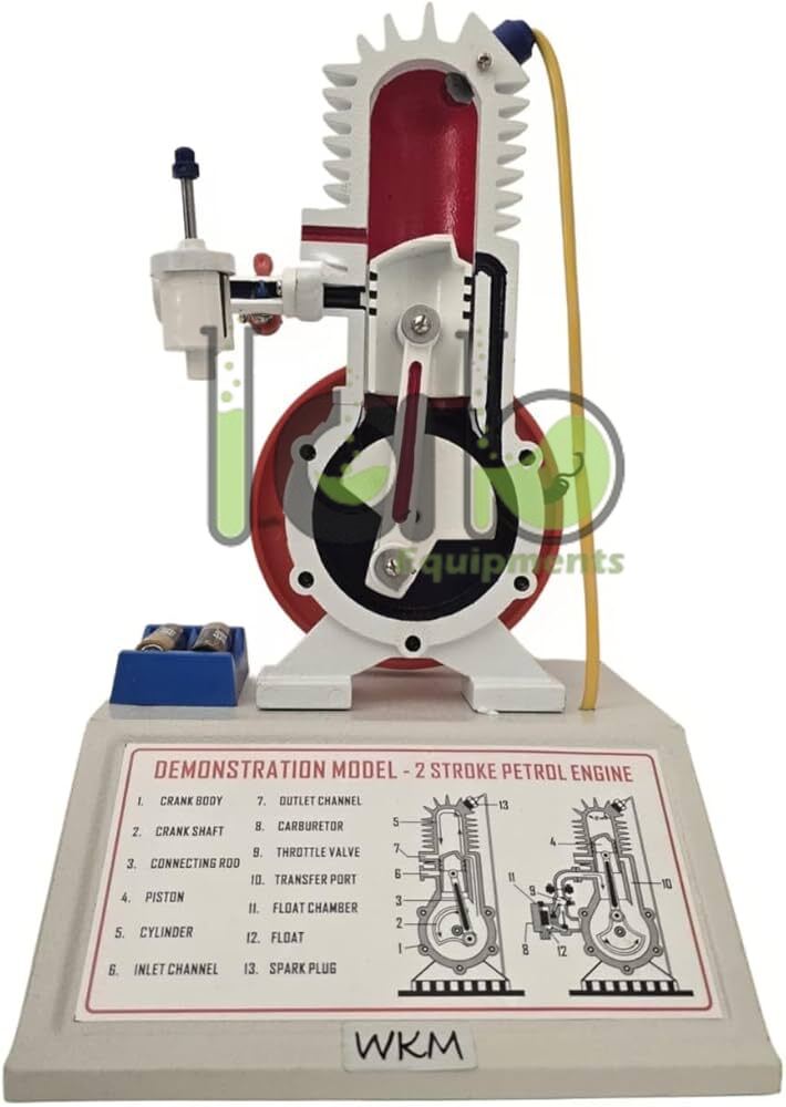 Two Stroke Petrol Engine Model